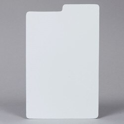 White Polystyrene Plastic Bin Divid